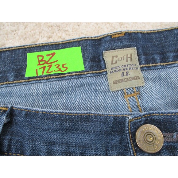 Citizens of Humanity Jeans Men 40 Blue Evans Relaxed Fit Wide Leg Denim 40x30 - Picture 6 of 14